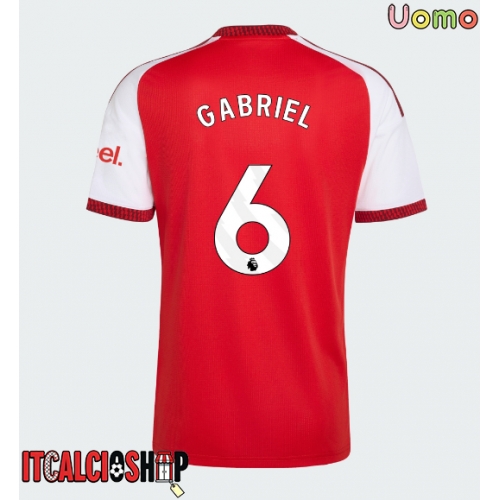 Arsenal Gabriel Magalhaes #6 Prima Maglia 2026-27 Manica Corta